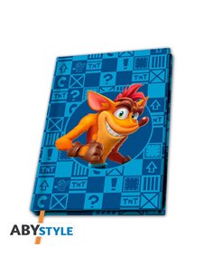 Crash Bandicoot - A5 Notebook "crash & Coco"