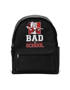 Dc Comics - Backpack - "harley Quinn" - Bad To School