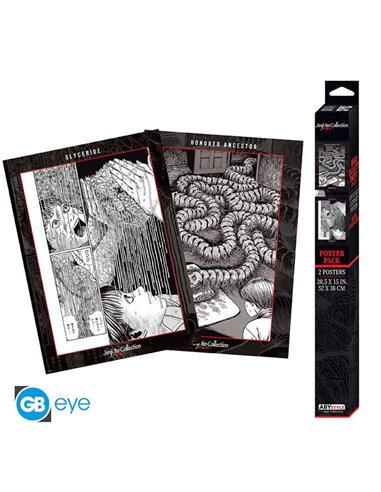 Junji Ito - Set 2 Posters Chibi 52x38 - Artworks