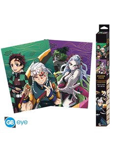 Demon Slayer - Set 2 Posters Chibi 52x38 - Entertainment District