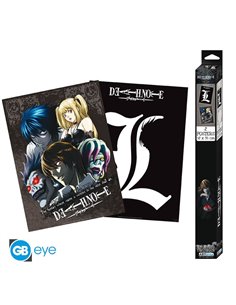 Death Note - Set 2 Posters Chibi 52x38 - L & Group