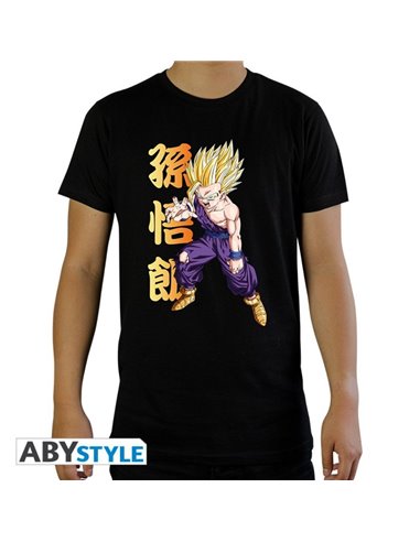 Dragon Ball - Tshirt "dbz/ Gohan" Man Ss Black - Medium