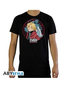 Fullmetal Alchemist - Tshirt "ed & Al" Man Ss Black - Large