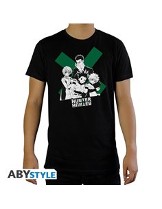 Hunter X Hunter - Tshirt  "group" Man Ss Black - Large