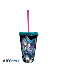 Hatsune Miku - Tumbler With Straw - 470ml - Hatsune Miku