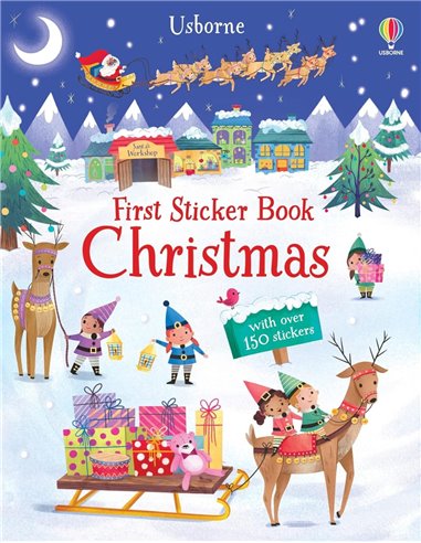 First Sticker Book Christmas: A Christmas Sticker Book For Children