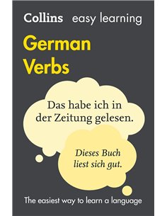 Easy Learning German Verbs: Trusted Support For Learning (collins Easy Learning)