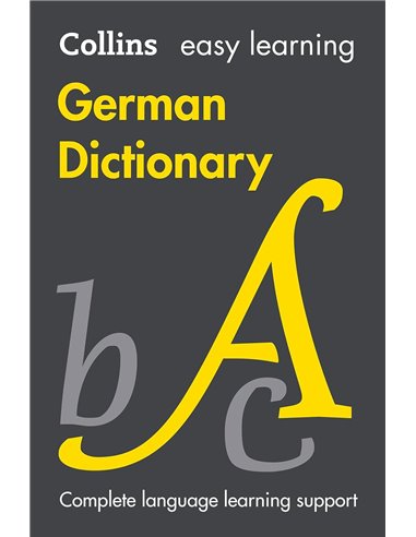 Easy Learning German Dictionary: Trusted Support For Learning (collins Easy Learning)