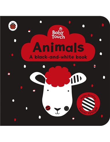 Baby Touch: Animals: A BlacK-AnD-White Book