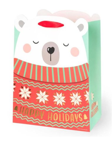 Gift Bag - Medium - Polar Bear