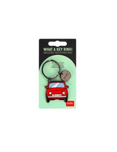 Enamel Key Ring - What A Key Ring! - Car