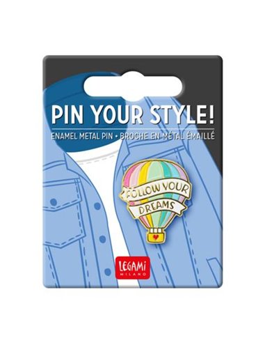 Enamel Metal Pin - Pin Your Style! - Air Balloon