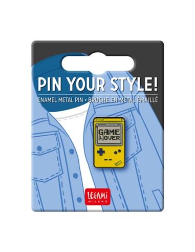 Enamel Metal Pin - Pin Your Style! - Game Lover