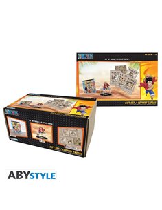 One Piece - Pck Mug320ml + Acryl® + Postcards "luffy"