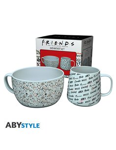 Friends - Breakfast Set Mug + Bowl - Doodle*