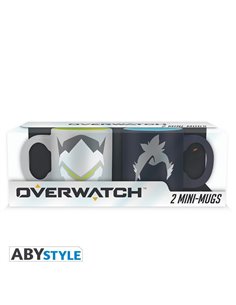 Overwatch - Set 2 Espresso Mugs - 110 Ml - Hanzo & Genji