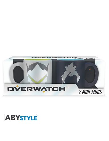 Overwatch - Set 2 Espresso Mugs - 110 Ml - Hanzo & Genji