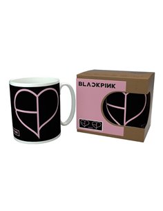 Black Pink - Mug - 320 Ml - Heart Icon