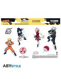 Naruto - Stickers - 16x11cm/ 2 Sheets - Team 7