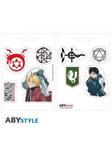 Fullmetal Alchemist - Stickers - 16x11cm / 2 Sheets - Alchemists