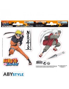 Naruto Shippuden - Stickers - 16x11cm/ 2 Sheets - Naruto/ Jiraiya