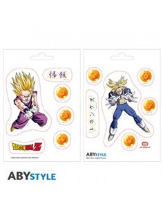 Dragon Ball - Stickers - 16x11cm/ 2 Sheets - Dbz/ Gohan & Trunks