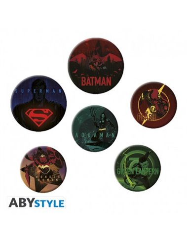 Dc Comics - Badge Pack – Justice League Logos