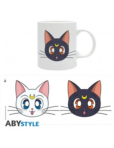 Sailor Moon - Mug - 320 Ml - Luna & Artemis