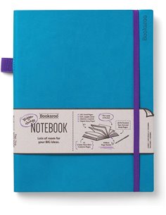 Bookaroo Bigger Things Notebook Journal - Turqoise