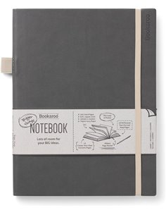 Bookaroo Bigger Things Notebook Journal - Charcoal