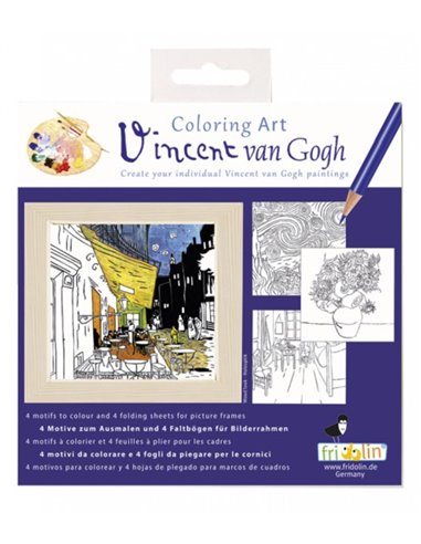 Coloring Art Kit Van Gogh