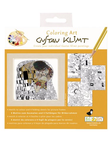 Coloring Art Kit Klimt