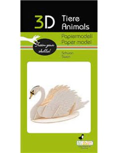 3d Paper ModeL-Swan