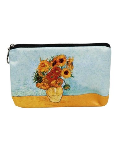 Cosmetic Bag - Van Gogh Sunflowers