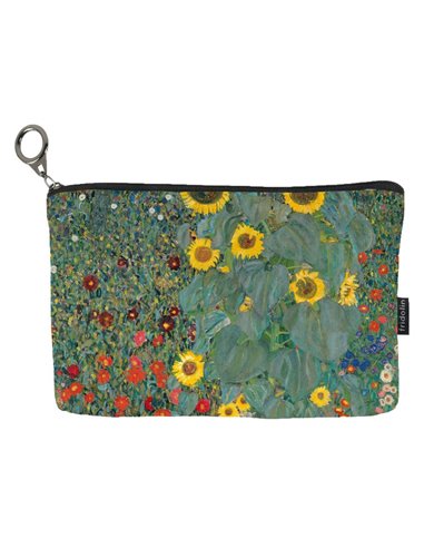 Cosmetic Bag - Gustav Klimt Farm Garden