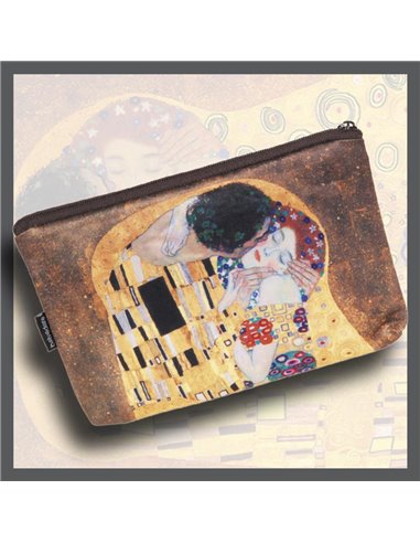 Cosmetic Bag - Gustav Klimt Kiss