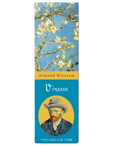 Bookmark - Van Gogh Almond Blossom