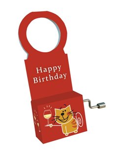 Bottle Music - Happy Birthday Cat