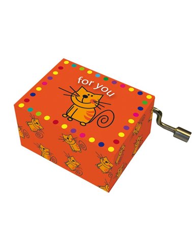 Music Box - Happy Birthday For You Cat