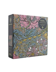 Morris Pink Honeysuckle (william Morris) 1000 Piece Jigsaw Puzzle