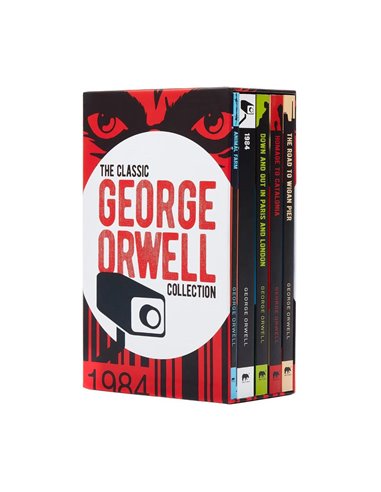 The Classic George Orwell Collection: 5-Book Paperback Boxed Set