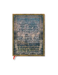 Michelangelo, Handwriting (embellished Manuscripts Collection) Ultra Unlined Softcover Flexi Journal (elastic Band Closure)