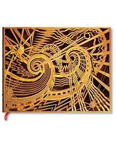 The Chanin Spiral (new York Deco) Unlined Guest Book