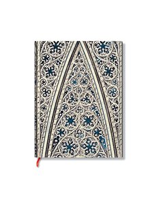 Vault Of The Milan Cathedral (duomo Di Milano) Ultra Unlined Hardback Journal (wrap Closure)