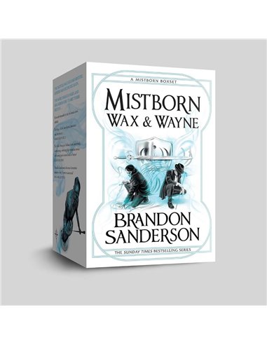 Mistborn Quartet Boxed Set: The Alloy Of Law, Shadows Of Self, The Bands Of Mourning, The Lost Metal