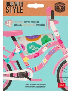 Reflective Bicycle Stickers - Ride With Style - Unicorn