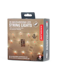 20 Mushroom Led String Lights