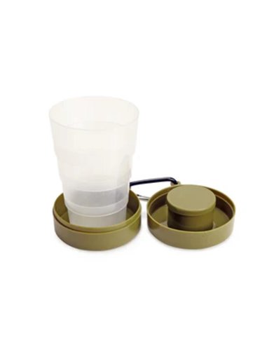 Collapsible Tumbler With Pill Compartment