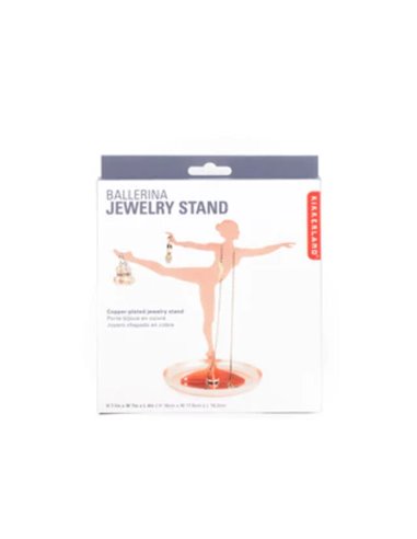 Ballerina Jewelry Stand Copper