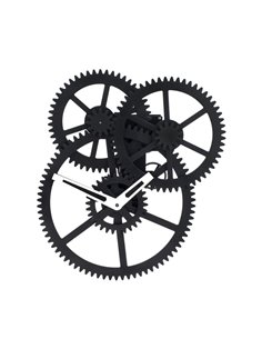 Wall Triple Gear Clock